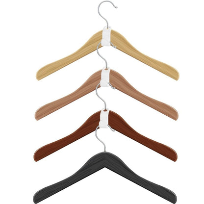 Conector tip cârlig din plastic alb pentru umerașe - ideal pentru organizarea articolelor speciale - HUMERO